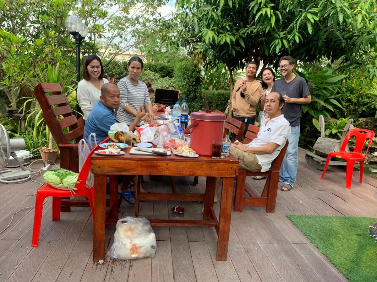 Baansuanklaiklungbangkrachao บ้านสวนใกล้กรุงบางกะเจ้า Phra Pradaeng Exteriör bild